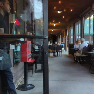 Patio seating
