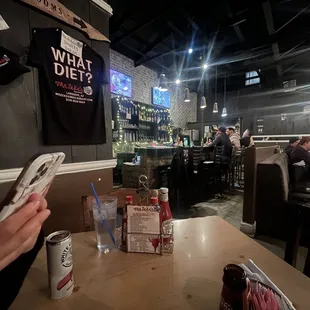 The bar