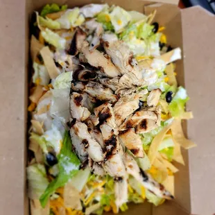 Fiesta salad w/ grilled chicken