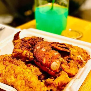 Fried Triple Threat Rainbow Lemonade 16 Oz