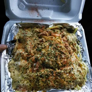 Creamy Crab & Shrimp Alfredo
