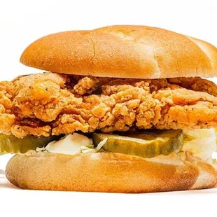 a fried chicken sandwich