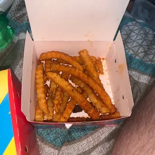 Where are da Seasoned Crinkle Fries