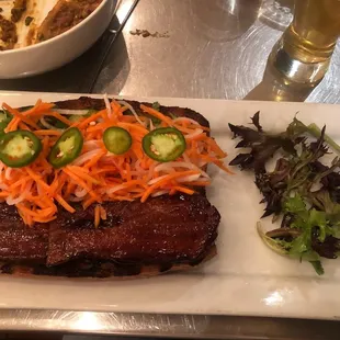 Bahn Mi Pork Belly Sandwich