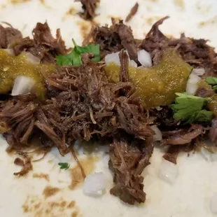 Barbacoa taco