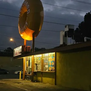 Donut anyone! Drive-through at Angels Donut