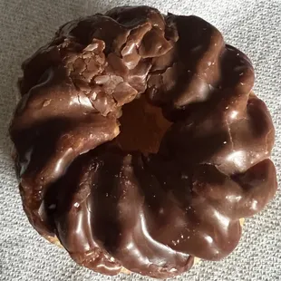 Chocolate French Cruller Donut