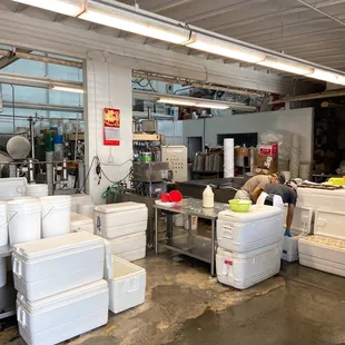 workers in a warehouse