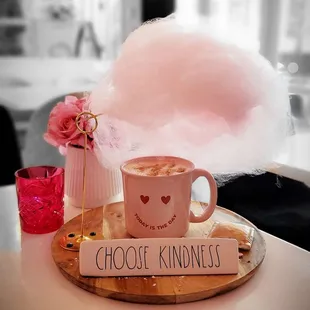 Cotton Candy Cloud Coffee Tray - $17