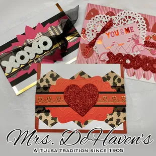 Don&apos;t forget to add a beautiful Valentine card, created by local artisans, no two are alike.