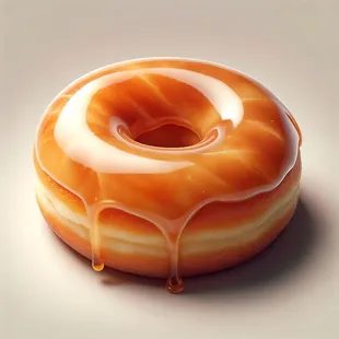 Caramel Iced Donuts