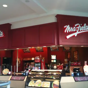 the inside of the store