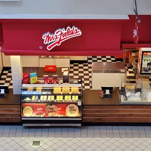 the inside of the store