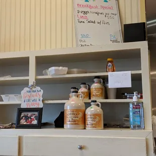 Syrup and special board