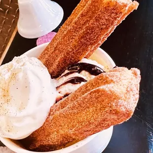 Churro combo cup