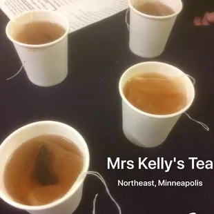 three cups of tea