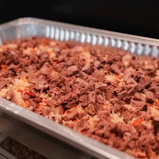 Uyghur Pilaf at Mrs Khan Uyghur Cuisine.