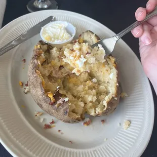 Double Stuffed Potato