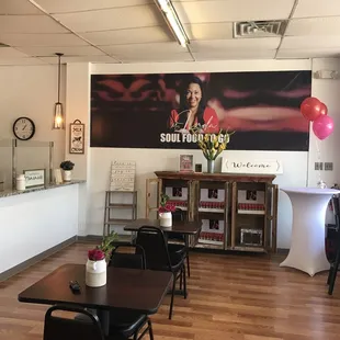 Interior, nice and open despite the small size