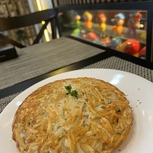 Loaded Rosti (Batata Rosti/Sua de Cheddar e Bacon)