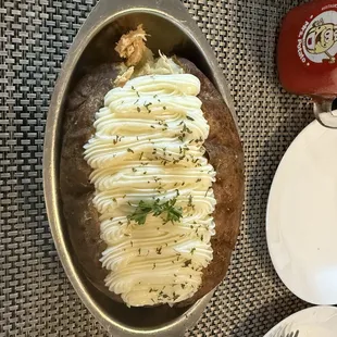 Catupiry Baked Potato - Guy Fieri&apos;s Favorite (Batata Assada Recheada de Frango Catupiry)