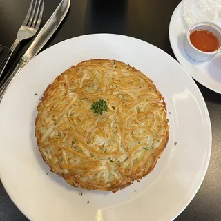 Broccoli and Cheddar Rosti (Batata Rosti/Suia de Brcolis com Cheddar)
