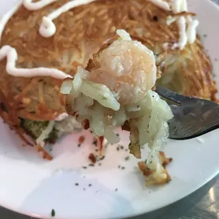 Creamy Shrimp Rosti (Batata Rosti/Sua de Camaro)