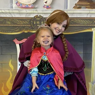Story time with Princess Anna