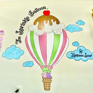 The Sprinkle Balloon.