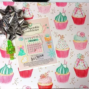 Ice Cream Advent Calendar packaging. So cute!