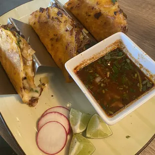 Birria tacos- flavorful and delicious!