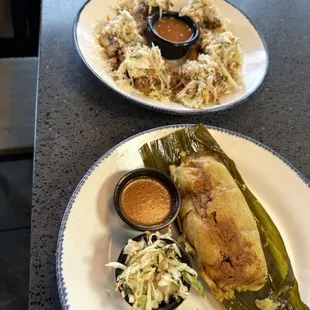 Garnachas (Guatemalan fair food)
Tamale (Guatemalan tamal)