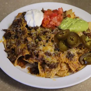 nachos, food