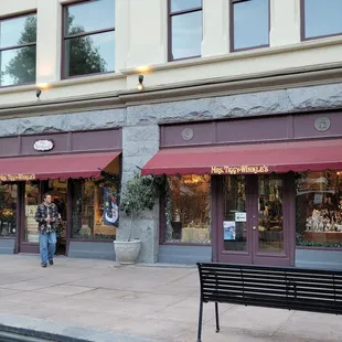 Just across from Mission Inn.  A delightful gift shop with an adorable name.