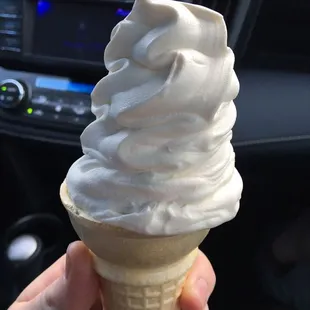 Vanilla Ice Cream Cone