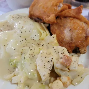 a plate of food