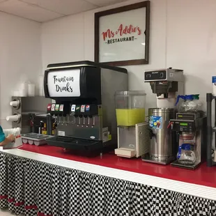 interior of Ms. Addie's Restaurant