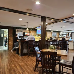 a view of the bar
