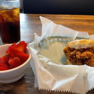 Chicken biscuit