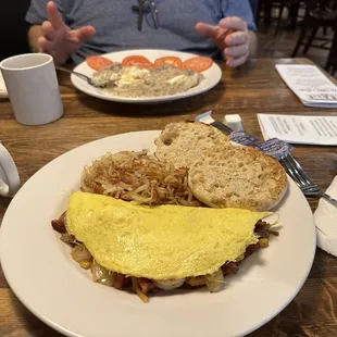 Low country omelet