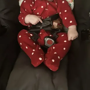 this is how my daughter was given to myself and husband. not buckled up correctly. 10/10 don't ever recommend this daycare