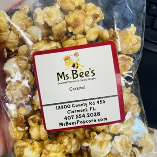 Caramel popcorn  absolutely delicious!