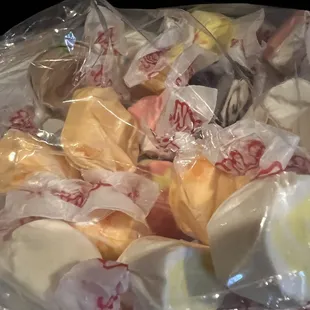 My take home taffy.