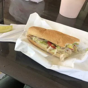 Turkey Sandwich w/all the fixings!