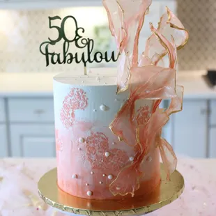 Modern &amp; Trendy cake design