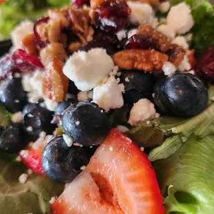 I&apos;ve been waiting for the berry salad all week! Worth the wait -- amazing