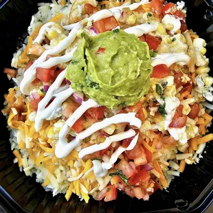 Chicken &amp; Rice Burrito Bowl