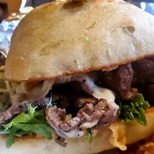 Flank Steak Sandwich