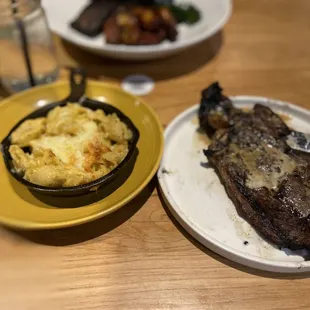 Jerk Steak and mac &amp; cheese