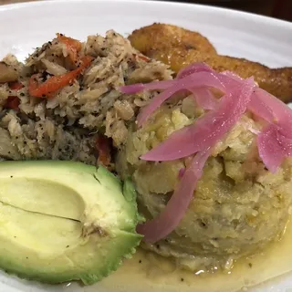 saltfish mangu (brunch only)